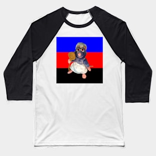 Ratatouille Polyamorous Rights (old flag) Baseball T-Shirt